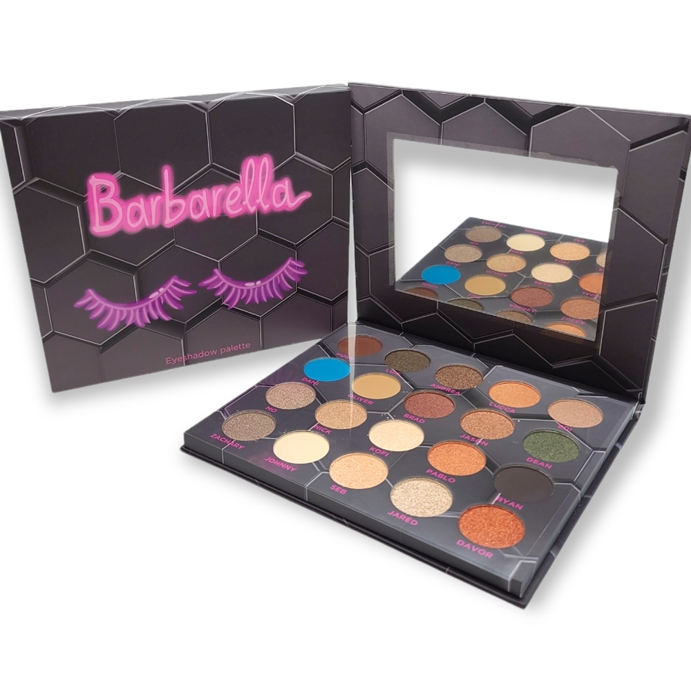 Barbarella Eyeshadow Palette by BeeBeauty London